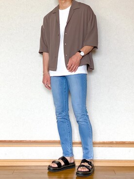 ざっきーさん(メンズ・178cm)の夏コーディネート