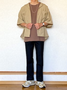 ざっきーさん（メンズ・178cm）の夏コーディネート