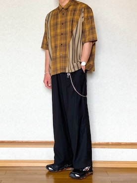 ざっきーさん（メンズ・178cm）の夏コーディネート