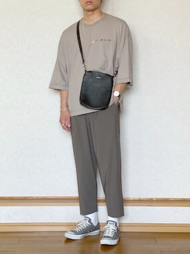 ざっきーさん（メンズ・178cm）の夏コーディネート