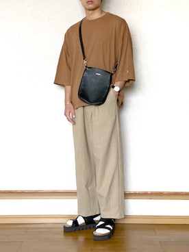 ざっきーさん（メンズ・178cm）の夏コーディネート