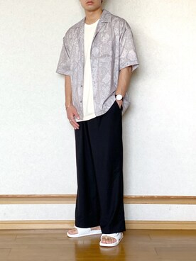 ざっきーさん（メンズ・178cm）の夏コーディネート