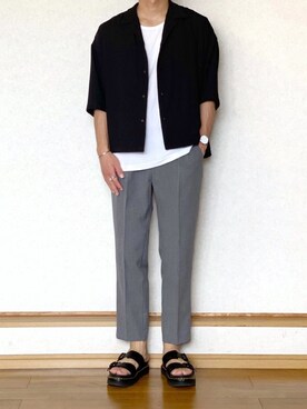 ざっきーさん（メンズ・178cm）の夏コーディネート