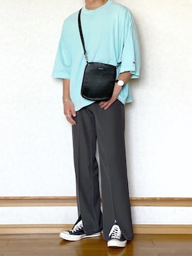 ざっきーさん（メンズ・178cm）の夏コーディネート