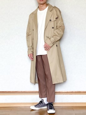 「LIRIC(リリック)のアイテム」を使った、ざっきーさん(メンズ・178cm)の秋コーディネート