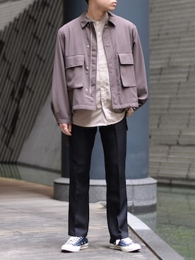 ざっきーさん（メンズ・178cm）の秋コーディネート