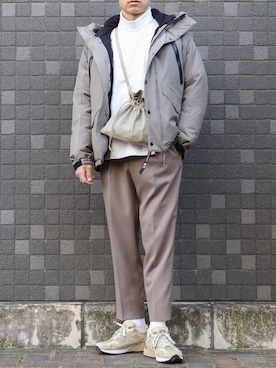 ざっきーさん（メンズ・178cm）の冬コーディネート