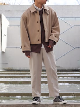 ざっきーさん(メンズ・178cm)の冬コーディネート