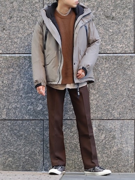 ざっきーさん（メンズ・178cm）の冬コーディネート