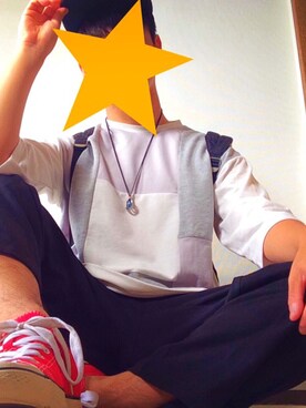 shokunさん（メンズ・172cm）の夏コーディネート