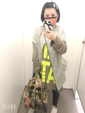 「Vintage mix」｜クロコさん（レディース・153cm）の冬コーディネート