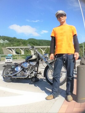 kit sinさんの（Harley-Davidson | ハーレーダビッドソン）を使ったコーディネート