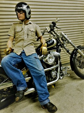 kit sinさんの（Harley-Davidson | ハーレーダビッドソン）を使ったコーディネート