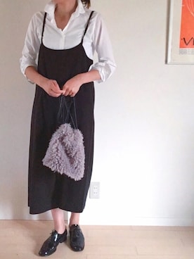 「ivory court（アイボリーコート）のアイテム（ショルダーバッグ）」を使った、maaa☆さん（レディース・165cm）の秋コーディネート