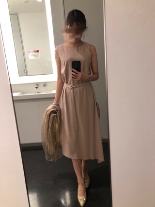 Beams Lights Women S ビームスライツ ウィメンズ の Story 7月号 掲載 Beams Lights ラッフルスリーブ ワンピース ドレス Wear