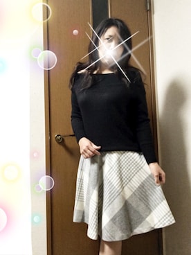 「MUSE（ミューズ）のアイテム（トップス）」を使った、さち(=^ェ^=)さん（レディース・153cm）の冬コーディネート