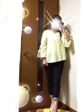 「C.C.CROSS（シーシークロス）のアイテム」を使った、さち(=^ェ^=)さん（レディース・153cm）の夏コーディネート