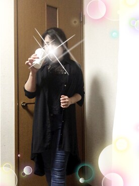 「テールカット」｜さち(=^ェ^=)さん（レディース・153cm）の秋コーディネート