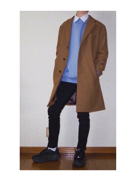 りょうはさん(メンズ・175cm)の冬コーディネート
