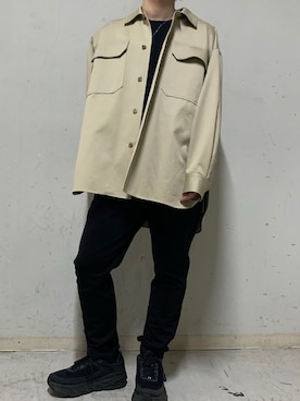 「ビーセカンド」｜「アイテム（パンツ）」を使った、yuto。さん（メンズ・169cm）の春コーディネート