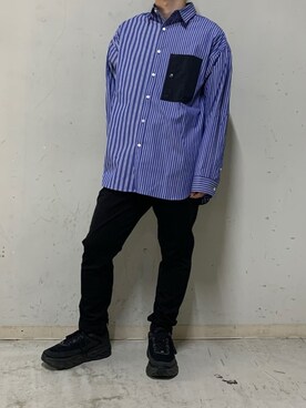 「KAZUYUKI KUMAGAI」｜yuto。さん（メンズ・169cm）の春コーディネート