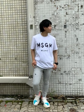 yuto。さんの（MSGM | エムエスジーエム）を使ったコーディネート