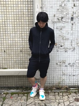 「ビーセカンド」｜「アイテム（パンツ）」を使った、yuto。さん（メンズ・169cm）の夏コーディネート