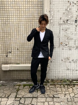 「SOLIDO（ソリード）のアイテム（ジャケット/アウター）」を使った、yuto。さん（メンズ・169cm）の秋コーディネート
