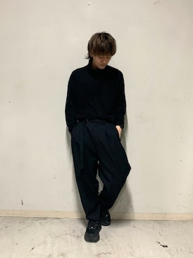 「KAZUYUKI KUMAGAI」｜yuto。さん（メンズ・169cm）の秋コーディネート