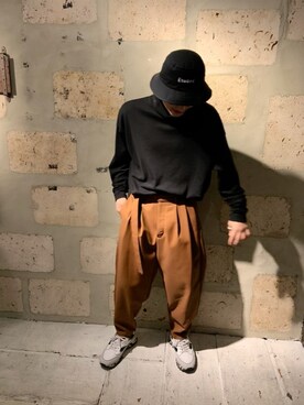 「KAZUYUKI KUMAGAI」｜yuto。さん（メンズ・169cm）の秋コーディネート