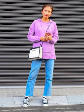 「シンプルおしゃれが好き」｜荒木奈央子さん（レディース・163cm）の秋コーディネート