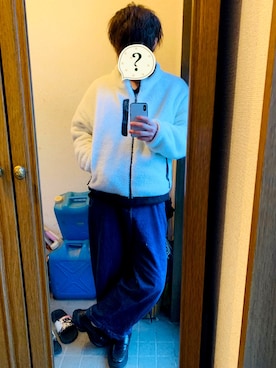 「MinoriTY（マイノリティ）のアイテム（ブルゾン）」を使った、Doggさん（メンズ・178cm）の冬コーディネート