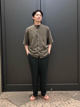 福田竜生さん(メンズ・176cm)の夏コーディネート