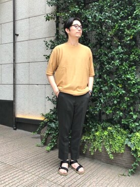 福田竜生さん（メンズ・176cm）の夏コーディネート