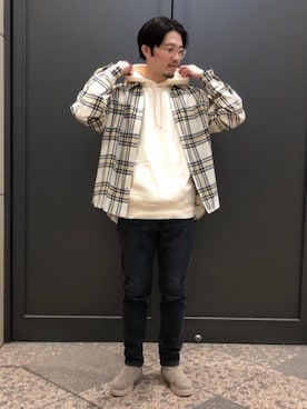 福田竜生さん（メンズ・176cm）の秋コーディネート