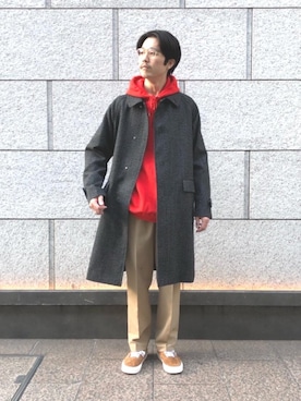 福田竜生さん(メンズ・176cm)の秋コーディネート