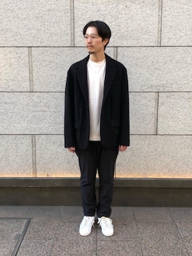 福田竜生さん（メンズ・176cm）の冬コーディネート