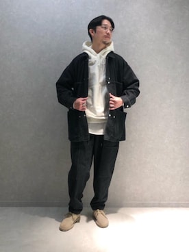 福田竜生さん（メンズ・176cm）の秋コーディネート