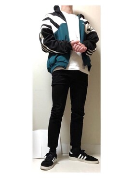 藍さん（メンズ・176cm）の春コーディネート