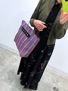 「アイテム（ブルゾン）」を使った、♡リエ♡さん（レディース・158cm・30代）の春コーディネート