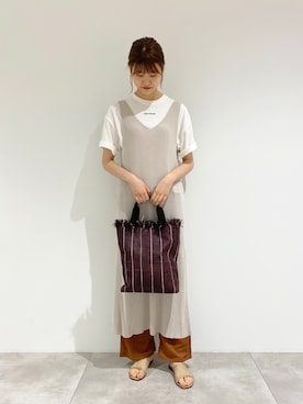 aさん（レディース・168cm）の夏コーディネート