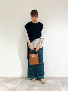 aさん（レディース・168cm）の秋コーディネート