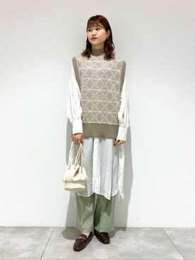 aさん（レディース・168cm）の冬コーディネート