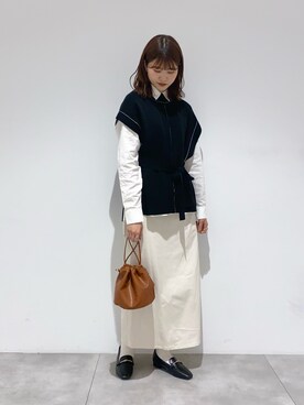 aさん（レディース・168cm）の春コーディネート