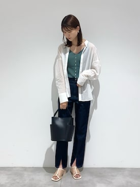 aさん（レディース・168cm）の春コーディネート