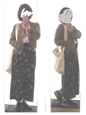 「アベイル」｜「アイテム（MA-1）」を使った、＊yukiさん（レディース・153cm）の春コーディネート