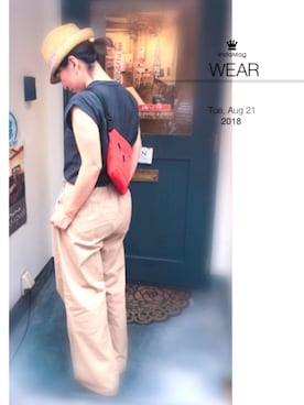 「ちびっこ」｜＊yukiさん（レディース・153cm）の夏コーディネート