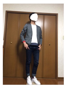 hiratakaさん（メンズ・181cm）の春コーディネート