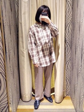 ありわさびさん(レディース・159cm)の秋コーディネート