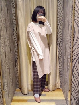 ありわさびさん（レディース・159cm）の秋コーディネート